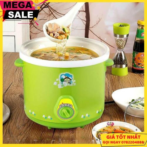 Nồi Điện Nấu Cháo Hầm Thịt Kho Cá Đa Năng 2.5L - Giao Hàng Toàn Quốc