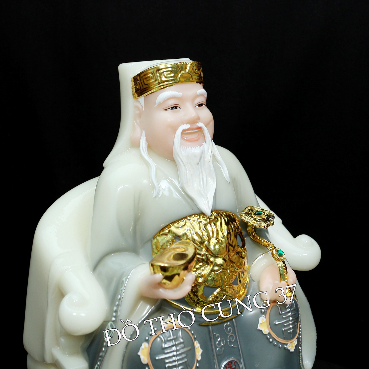 TƯỢNG THẦN TÀI THỔ ĐỊA MÀU ĐỎ