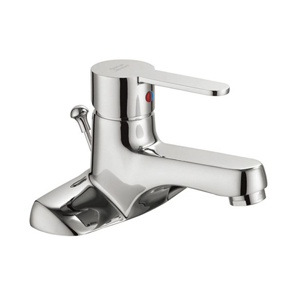 Vòi lavabo 3 lỗ nóng lạnh  American Standard Seva WF-6502 vòi đã bao gồm đầu xả ty