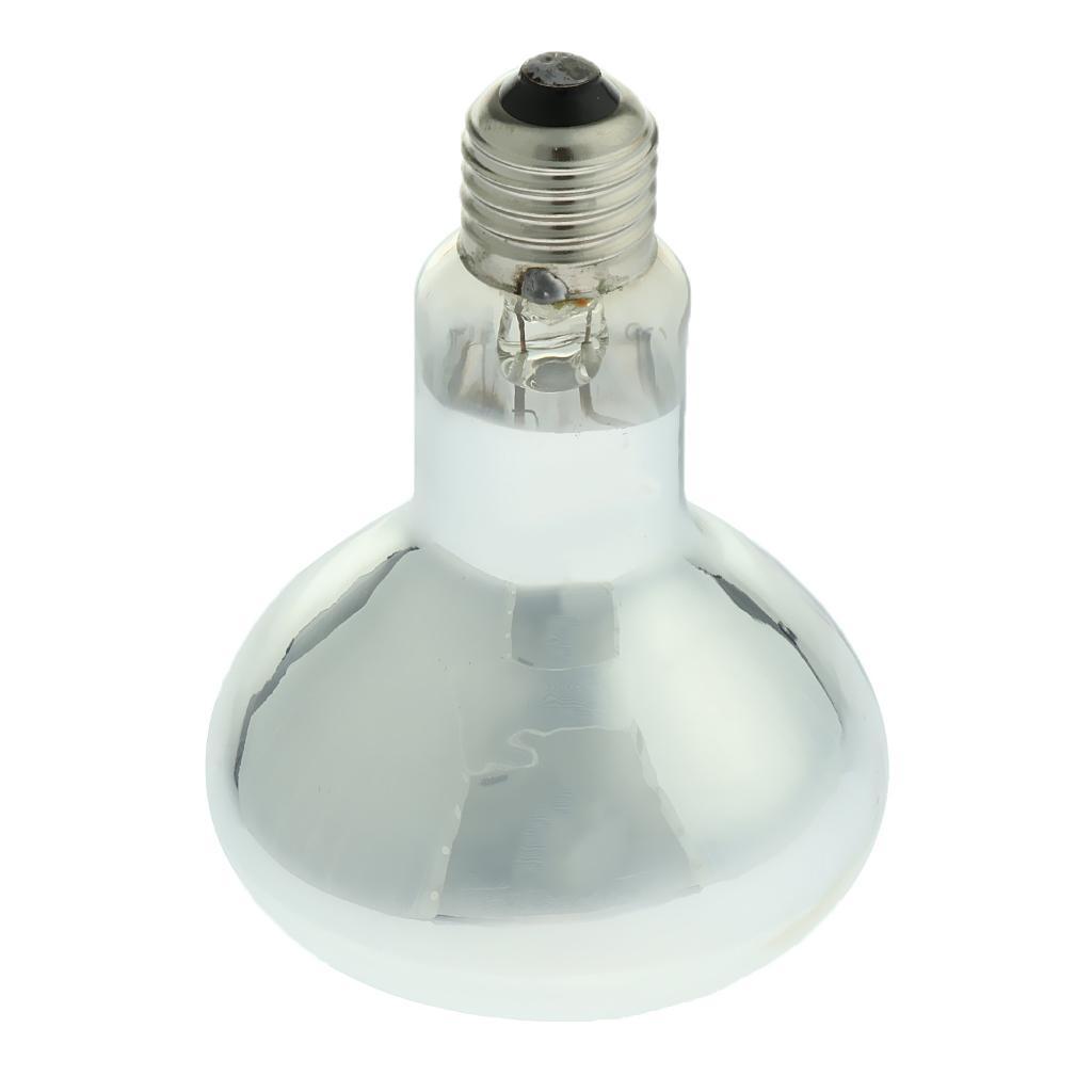 2pcs 80W/100W UVA UVB Reptile Heating Tortoise Lamp Full Lamp Basking Pet