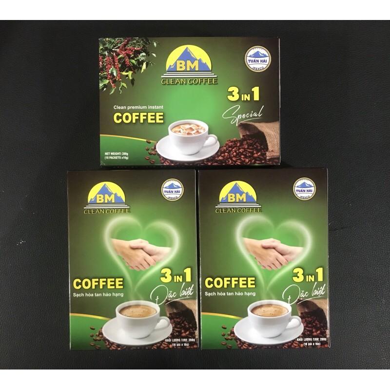Cà phê sữa hoà tan Bình Minh clean coffee 3in1 - cà phê sạch hảo hạng