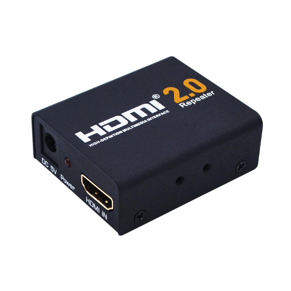 60M HDMI Extender HDMI2.0 Splitter Repeater Signal Amplifier Booster Adapter