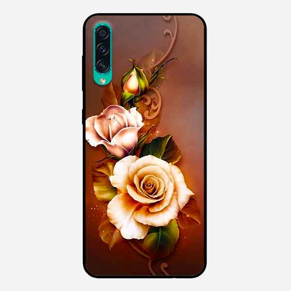 Ốp Lưng in cho Samsung A50 Mẫu Hoa Hồng 1 - Hàng Chính Hãng