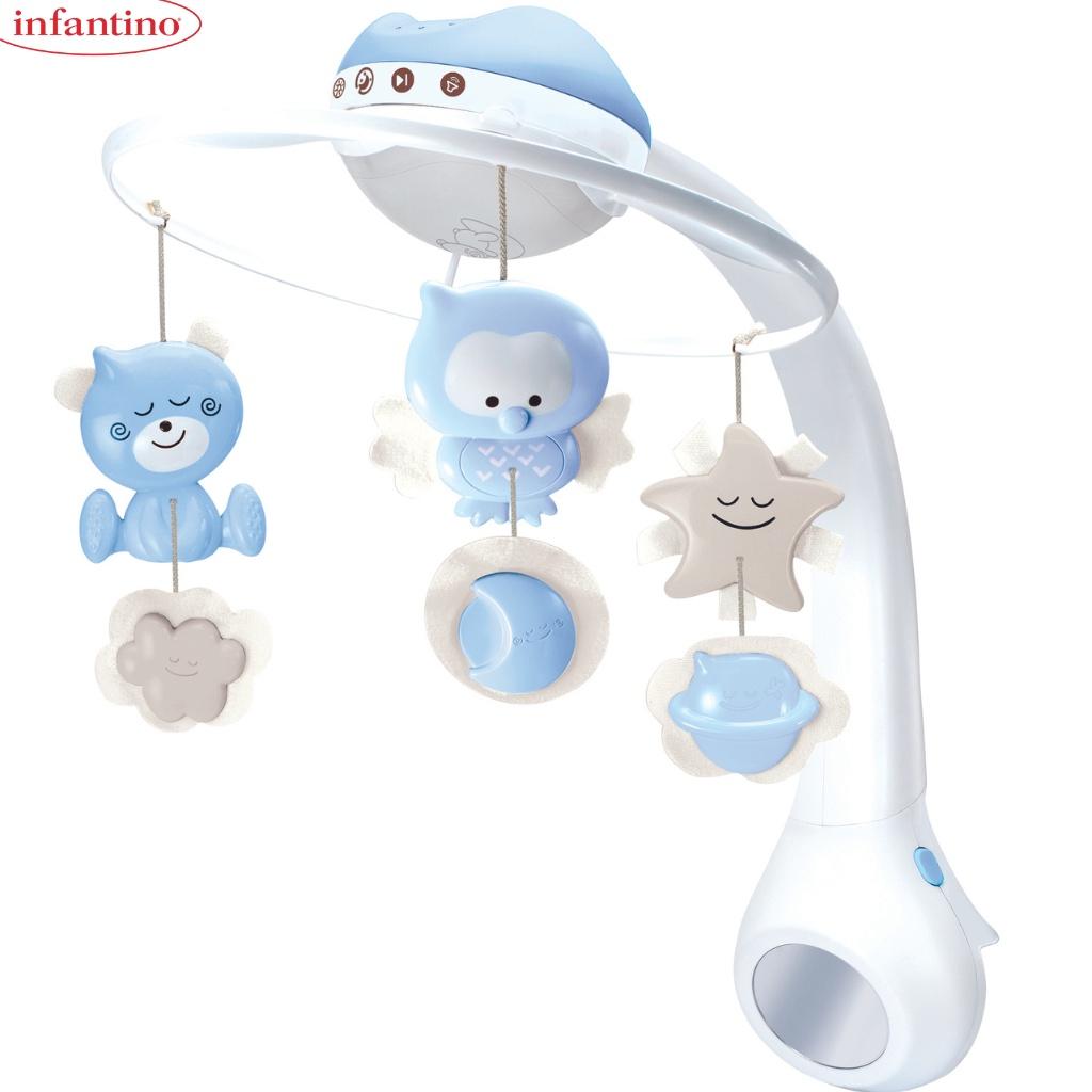 Đèn Ngủ Treo Cũi 3 Trong 1 INFANTINO - 3in1 Projector Musical Mobile