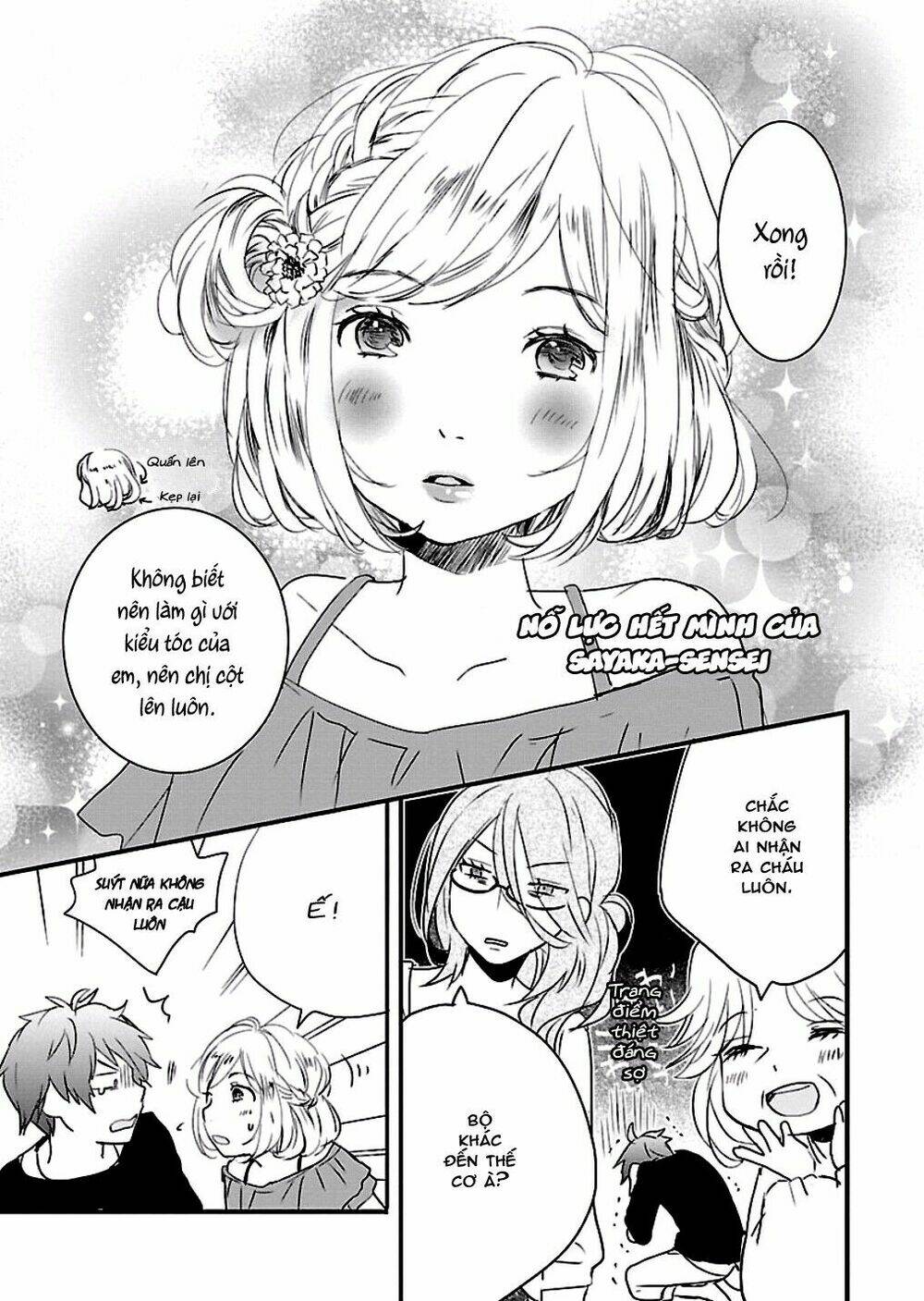 ký túc xá dễ thương chapter 61 19