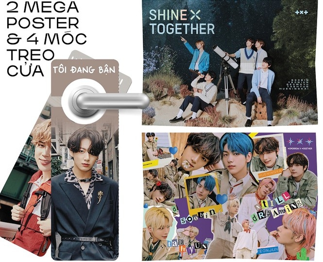 Thiên Thần Nhỏ - Số 399 - Tặng Kèm Poster Khổ Lớn TXT Và Móc Treo Cửa BTS