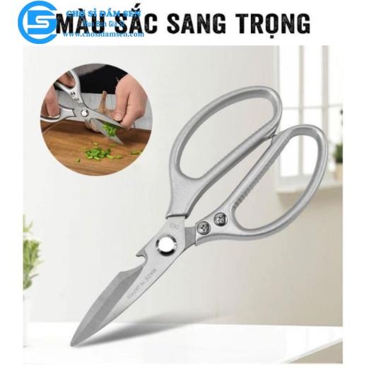 Kéo cắt gà sk5, kéo làm bếp đa năng nội địa nhật siêu sắc, cắt gà cắt vịt và các thịt các loại