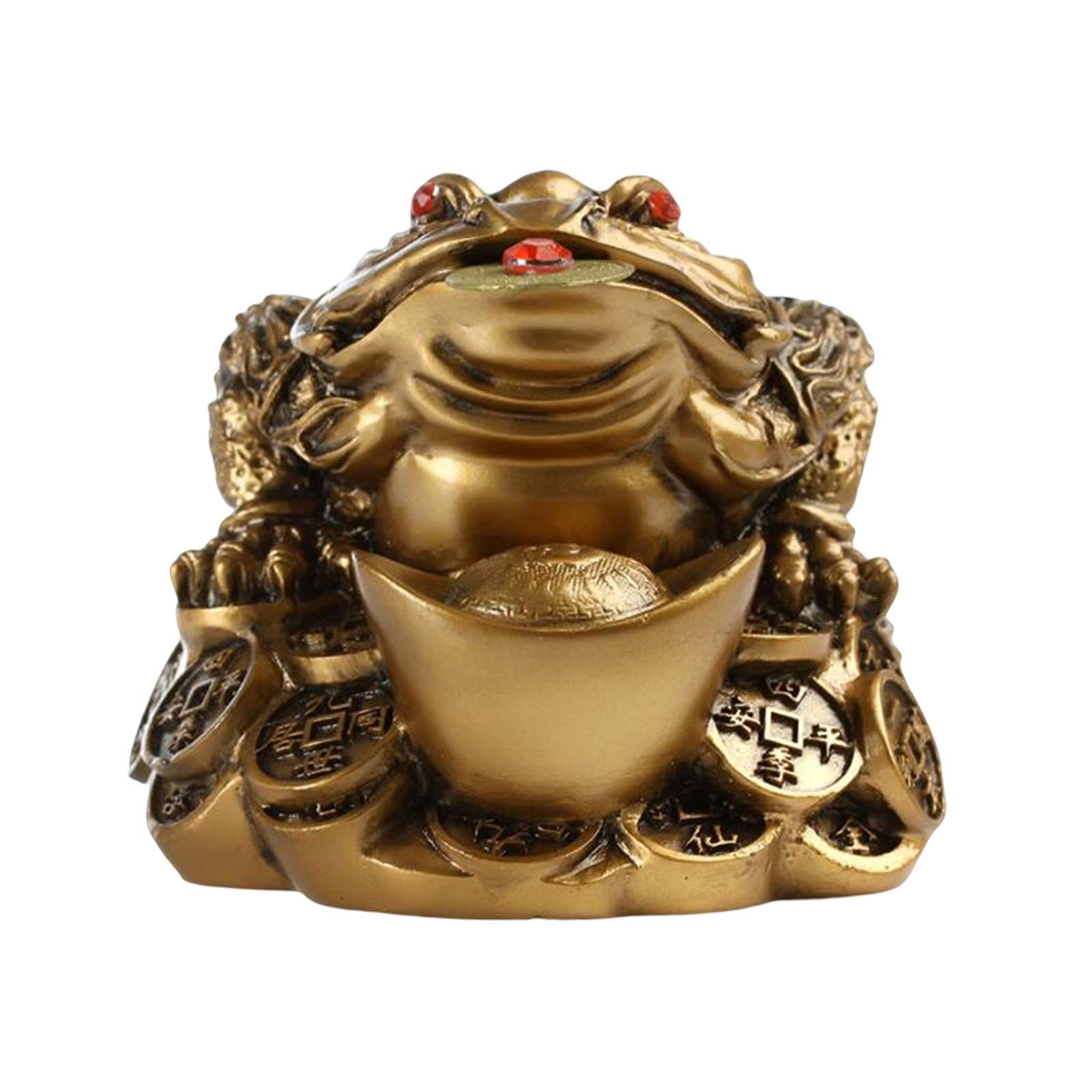 Resin Feng Shui  Wealth Statue Lucky Gifts for Tabletop Decor