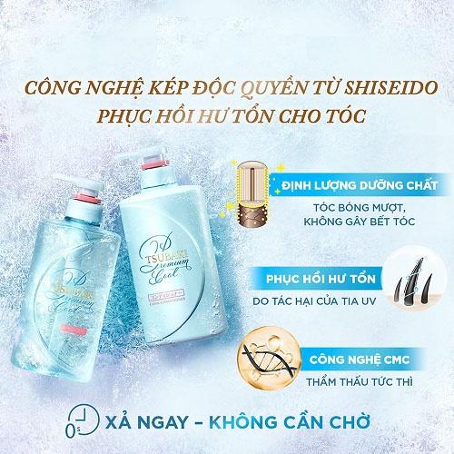 Combo Gội Xả - Dầu Gội Tsubaki Premium Repair Tsubaki