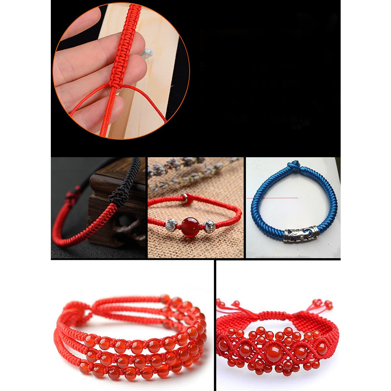 Paracord Jig Bracelet Maker, Adjustable Length, Wristband Maker Paracord Braiding Weaving DIY Crafts Kit