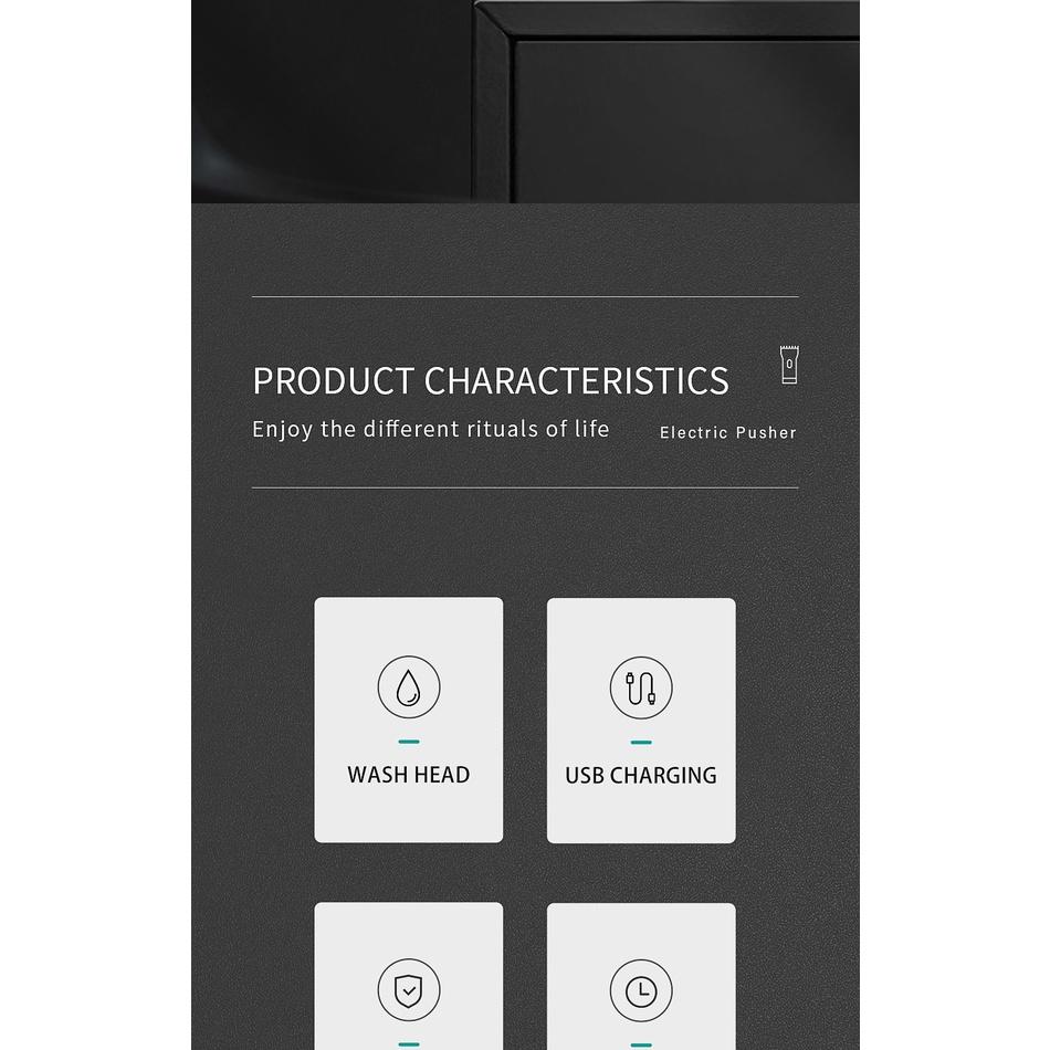 VGR Electric Shaver Hair Clipper Oil Head Rechargeable Hair Clipper Bald Hair Clipper V-192