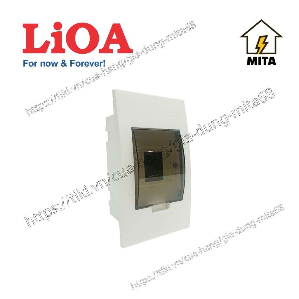 Tủ điện LiOA đế nhựa - Tủ chứa 2 đến 18 Aptomat