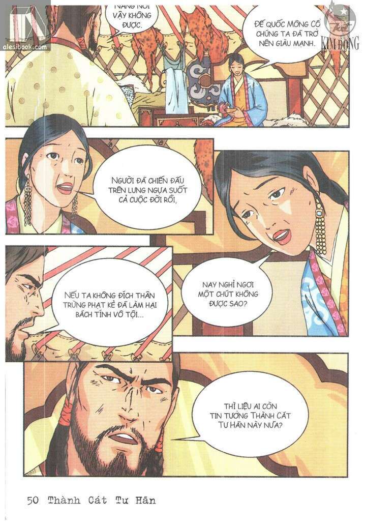 thành cát tư hãn chapter 74 8