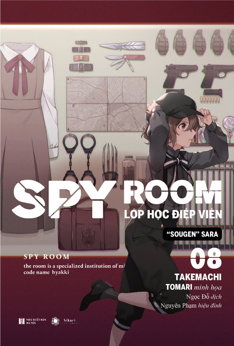 Spyroom – Lớp Học Điệp Viên 8: Sougen Sara - Sougen Sara - Bản phổ thông + Tặng kèm Bookmark