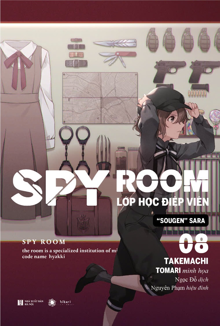 Sách - Spy room – Lớp học điệp viên 8: Sougen Sara