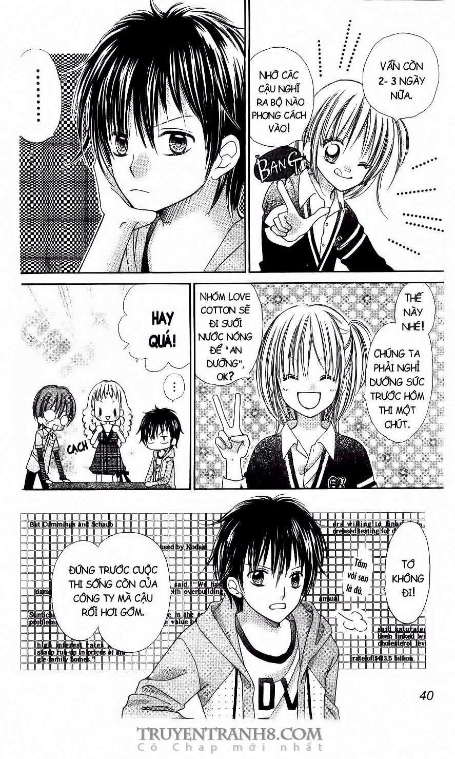 tiệm thời trang, love cotton chapter 14 9