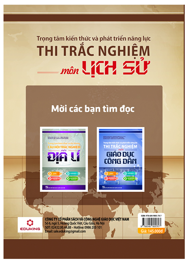 Trọng Tâm Kiến Thức và Phát Triển Năng Lực Thi Trắc Nghiệm Môn Lịch Sử