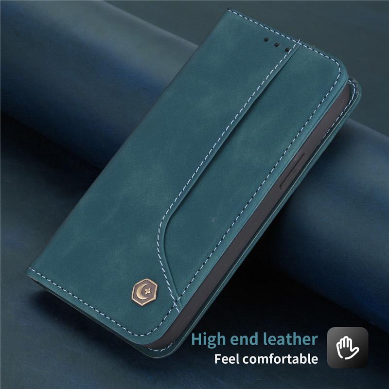 Samsung Phone Case A11 A21 A21S A31 A40 A41 A51 A60 A70 A71 Flip Magnetic Leather Case