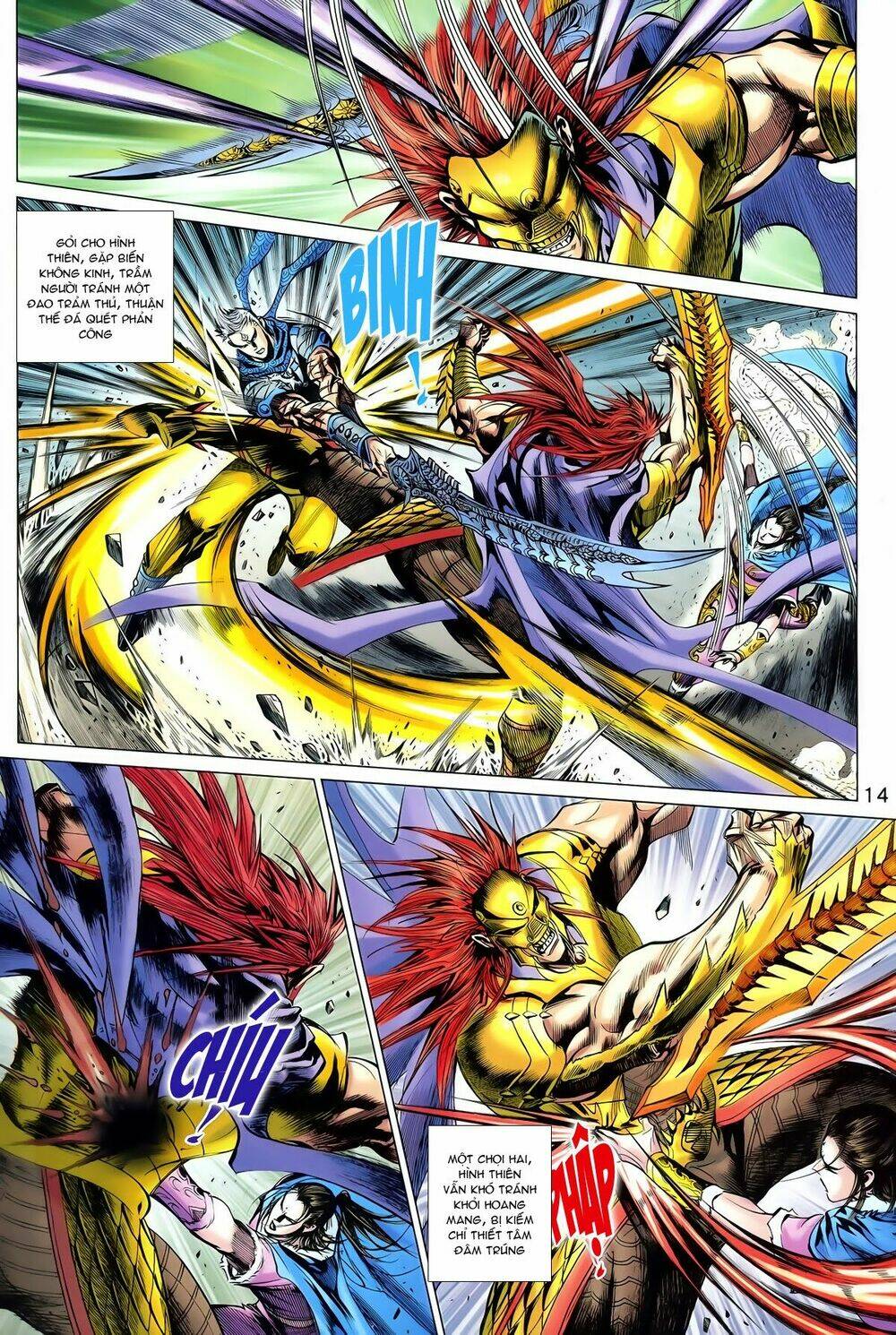 thần binh vấn thiên chapter 21 14