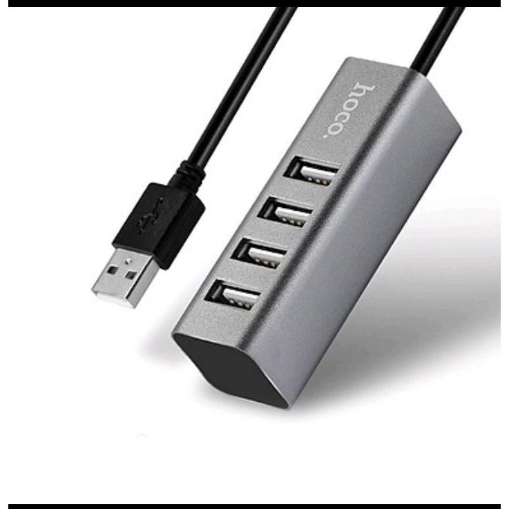 Hub sạc 4 cổng USB 2.0 Hoco HB1 - Hàng Chính Hãng