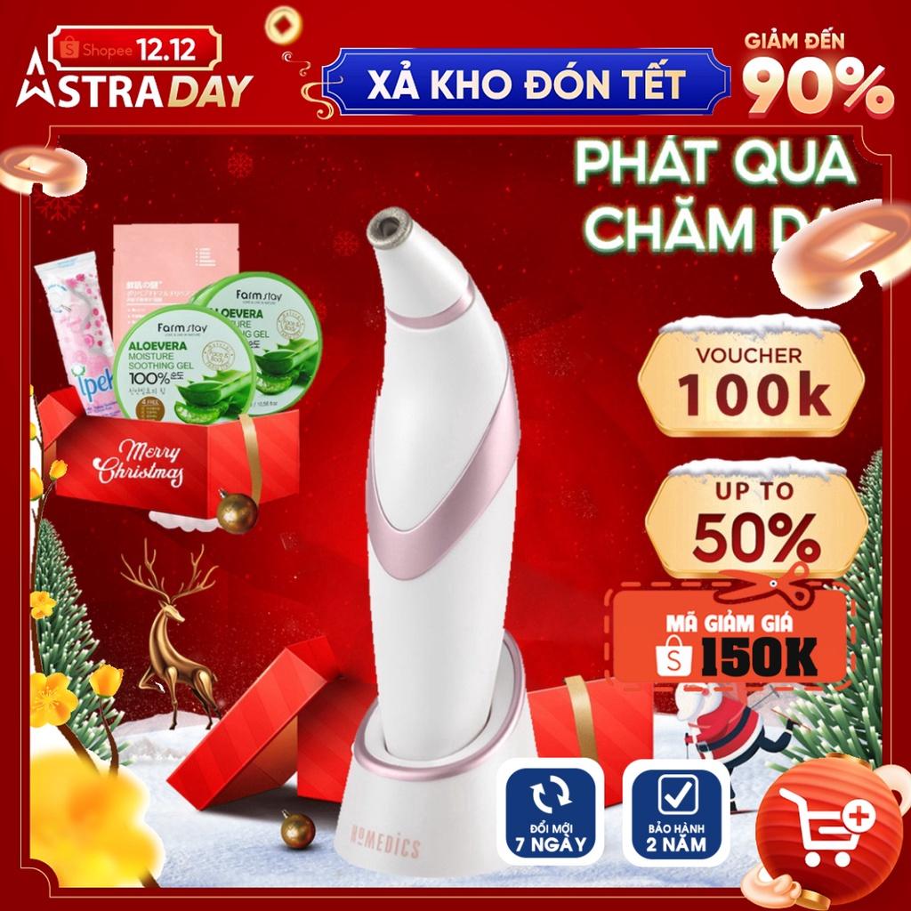 [BH 2 năm] Máy tẩy da hút chân không đầu mài tinh thể kim cương HoMedics MDA-100A/Công nghệ Microderma