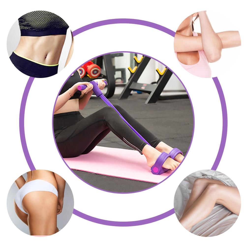 Dây Đàn Hồi 4 Ống Tập Thể Dục