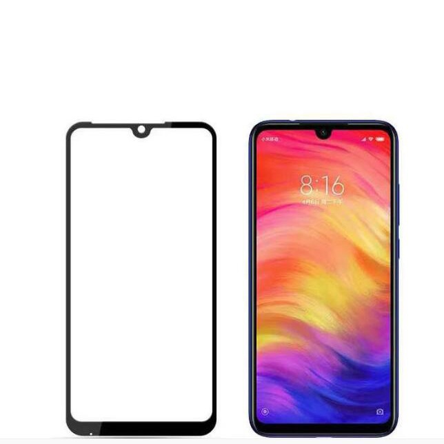 Dán kính cường lực full 5D tràn màn hình Xiaomi Redmi Note 7 Pro phủ màu