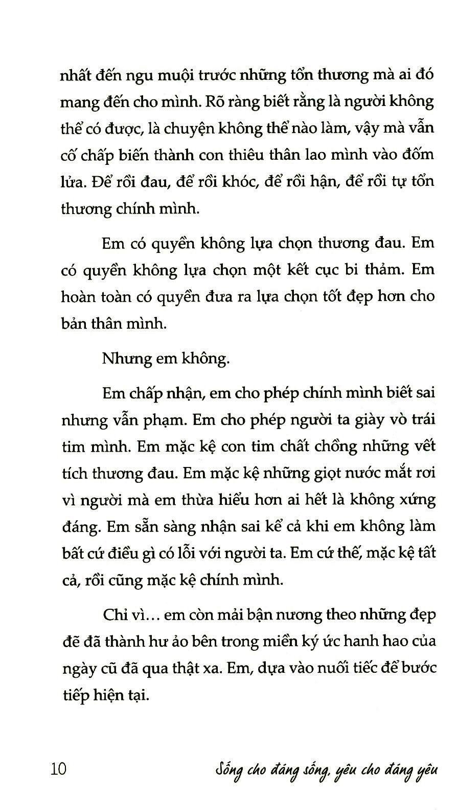 Sống Cho Đáng Sống Yêu Cho Đáng Yêu