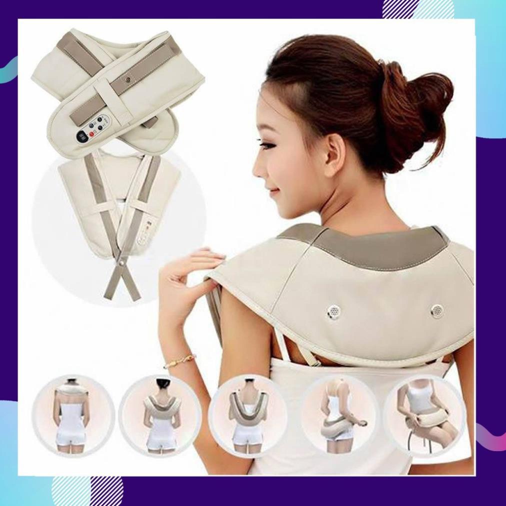 Máy mát xa cầm tay,Máy Massage Vai, Lưng, Cổ, Gáy giải tỏa căng thẳng, giảm đau nhức nhanh chóng