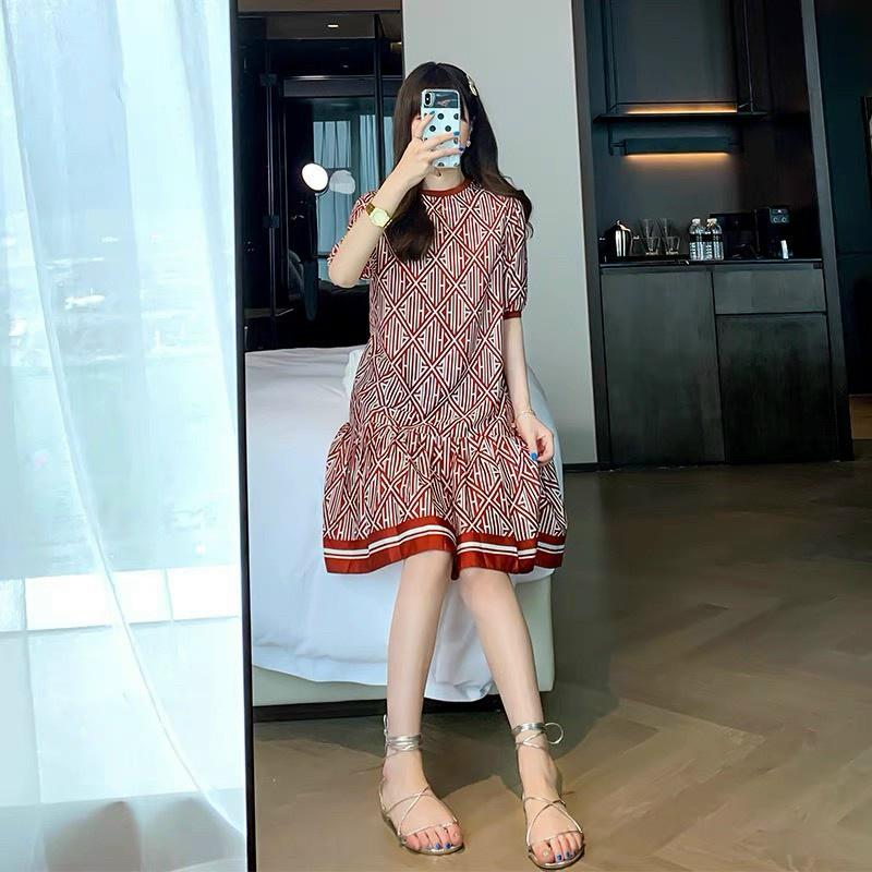 Váy bầu thời trang Aidenshop Đầm bầu suông đẹp thiết kế