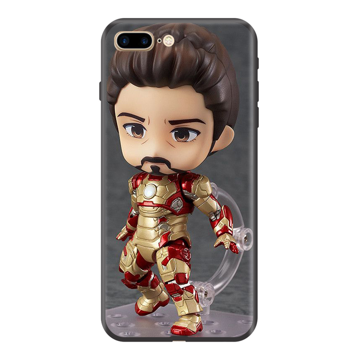 Ốp lưng điện thoại Iphone 7 Plus /8 Plus in hình Chibi Ifninity War - Cậu Bé Siêu Nhân Mẫu 11