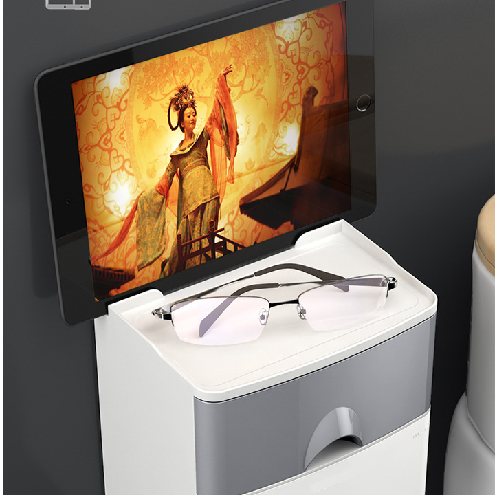 Hộp đựng giấy vệ sinh MENEN 2 ngăn cao cấp treo tường HD00013