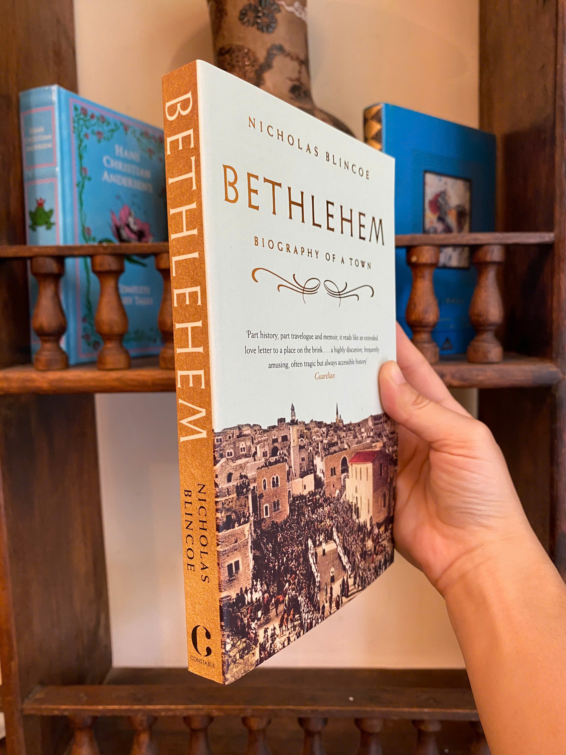 Sách - Bethlehem: Biography of a Town by Nicholas Blincoe | History Nonfiction / Ngoại văn Nhập khẩu