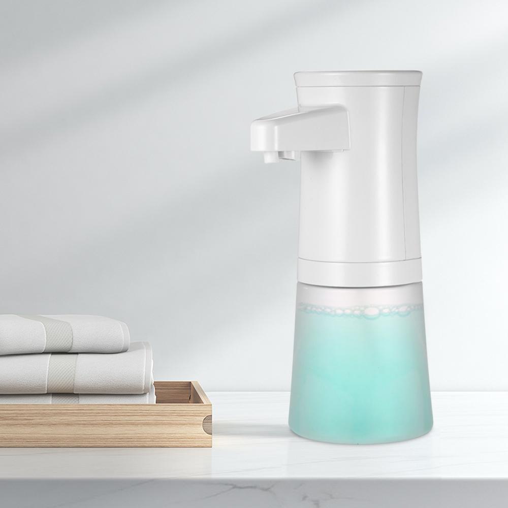 Bình đựng xà phòng rửa tay tự tạo bọt tự cảm ứng hồng ngoại động thông minh 350ml