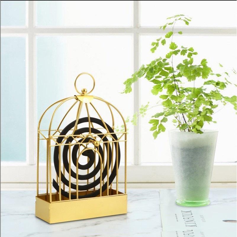 Lồng Treo Hương Bắt Muỗi. Hình Lồng Chim Sang Trọng. Chất Liệu Kim Loại Tiện Dụng An Toàn