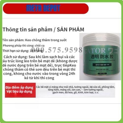 500 Gr SIÊU KEO Chống Thấm Trong Suốt Nhật Bản - Chống Thấm Mọi Chất Liệu, Bề Mặt