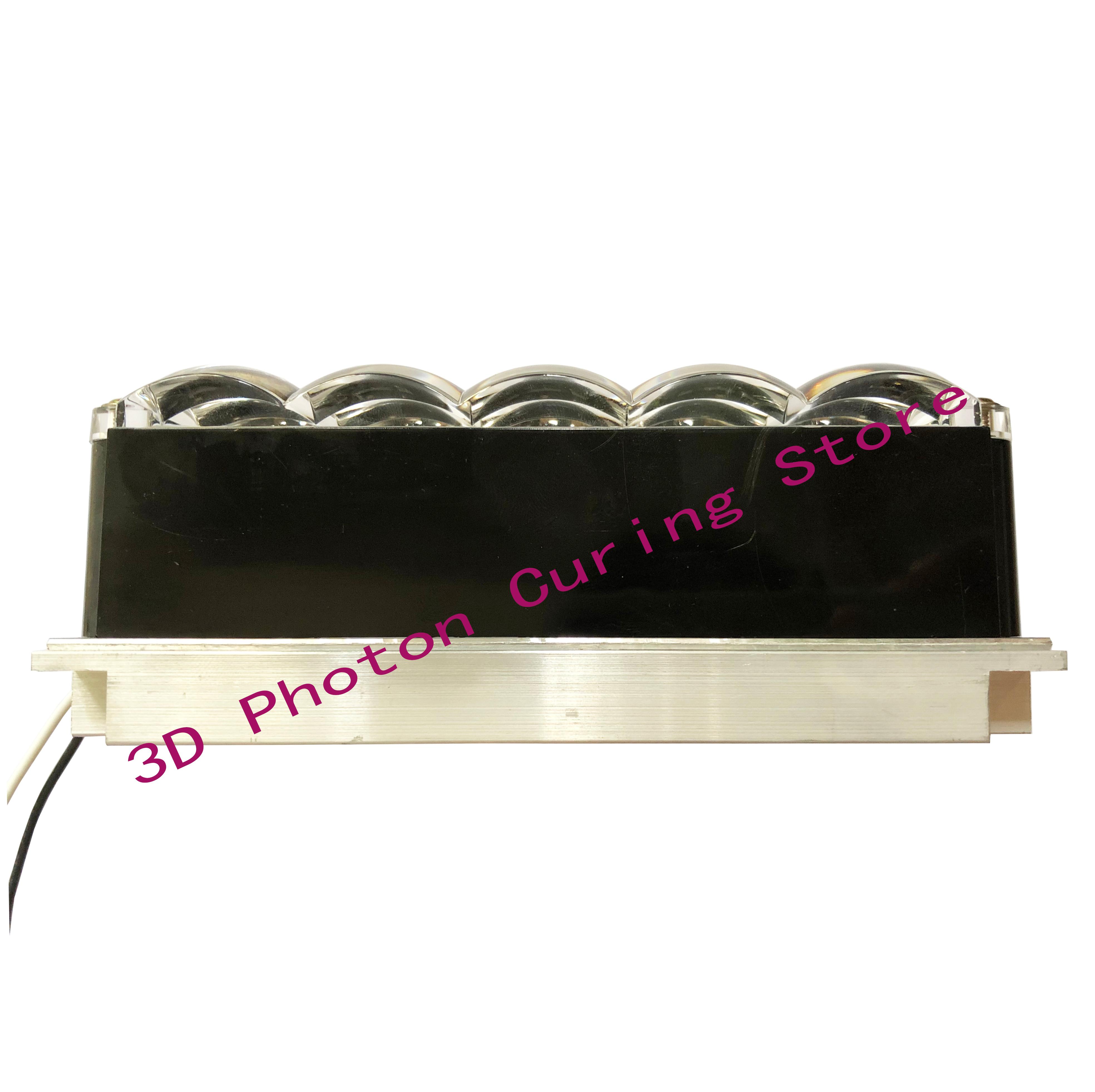 Máy in 3d 6 inch UV led 405nm mảng UV 15 chiếc Nguồn sáng cho máy in 3D Công suất nguồn sáng 45W