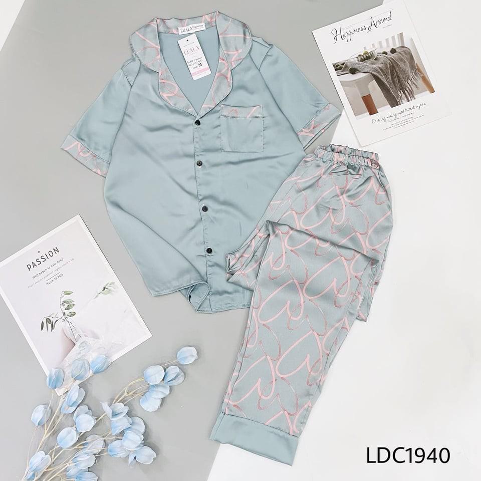 BỘ PYJAMA LỤA SATIN CAO CẤP