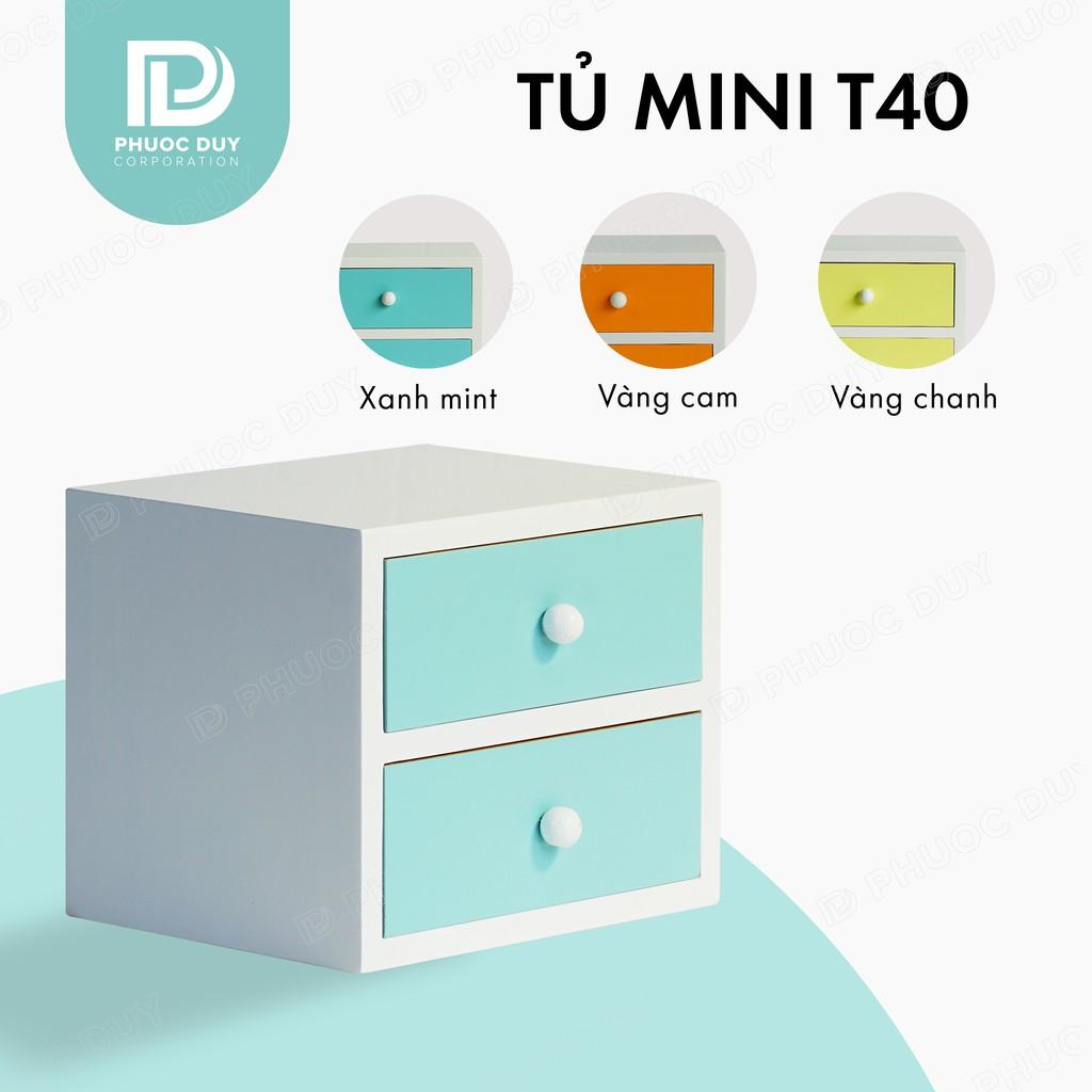 Tủ mini để bàn đa năng - Tủ nữ trang mỹ phẩm T40