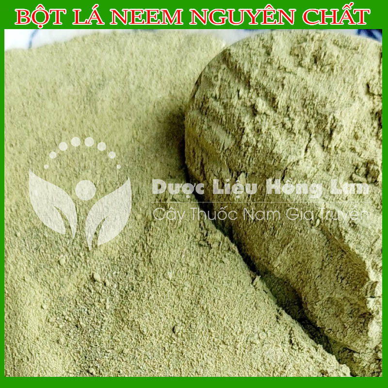 Bột lá Neem Ấn Độ 500g sấy lạnh 100% nguyên chất hữu cơ sấy lạnh, xay mịn - Dùng uống hoặc đắp mặt nạ