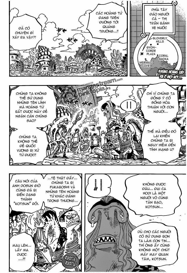 đảo hải tặc - one piece chapter 630 2