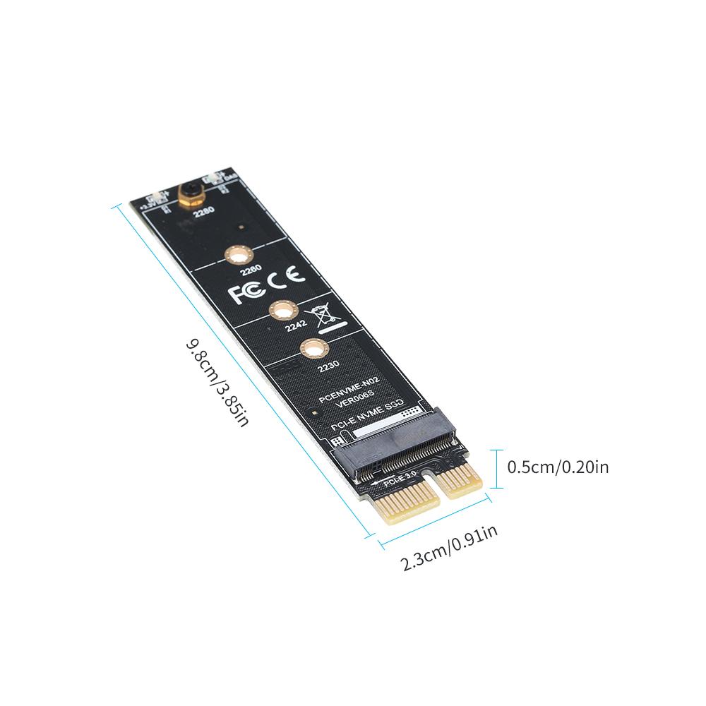 PCI-E to NVME M.2 Adapter Card SSD Card Reader Support 2230/2242/2260/2280