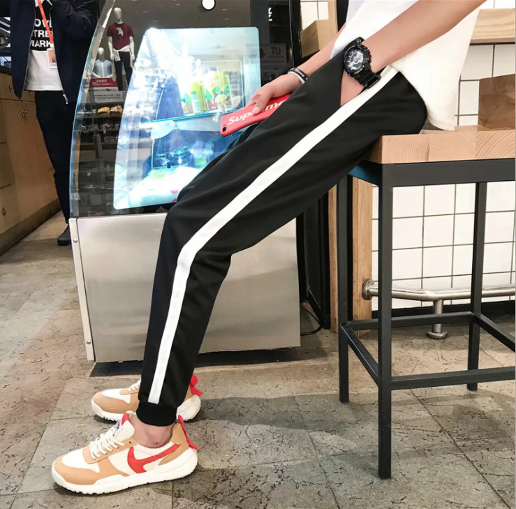 Quần Jogger 1 sọc thể thao có size đến hơn 80kg