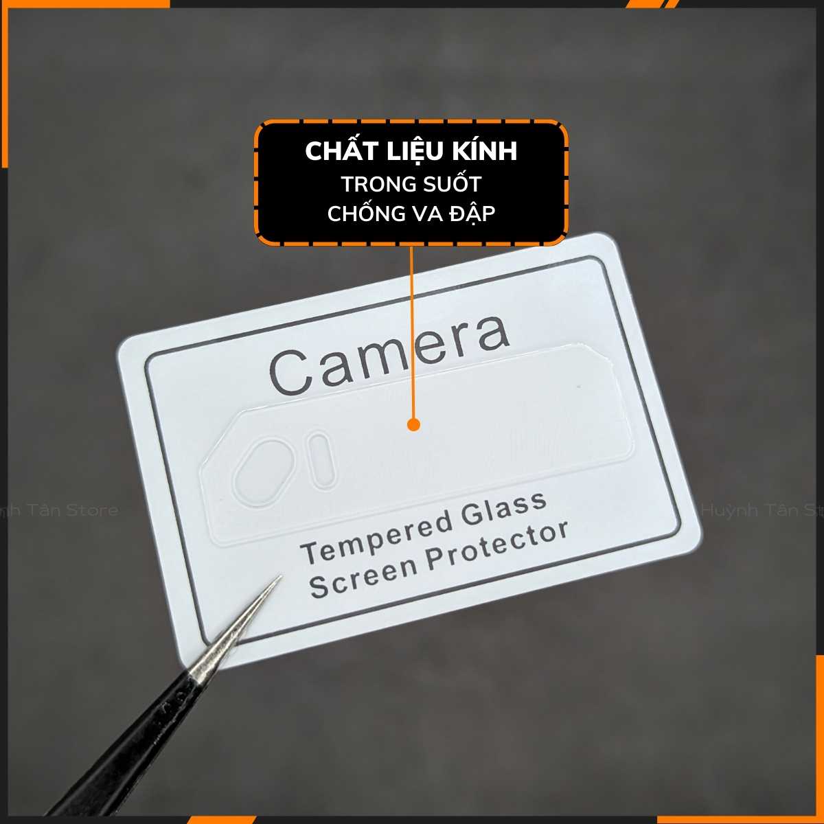 Cường lực camera rog phone 7 trong suốt bảo vệ cụm camera phụ kiện huỳnh tân store