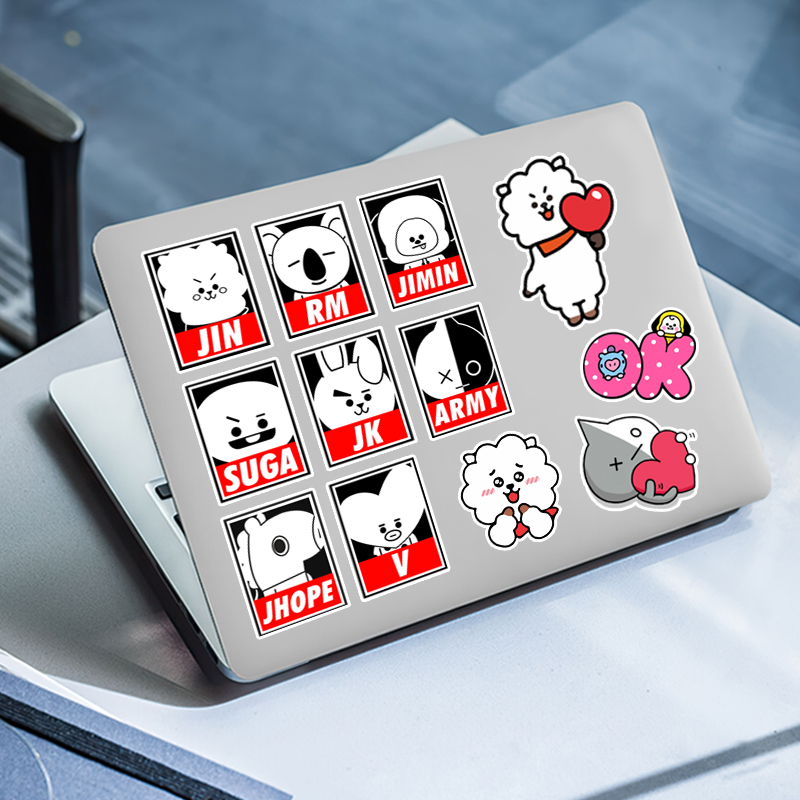 50 Hình Sticker Chủ Đề BTS