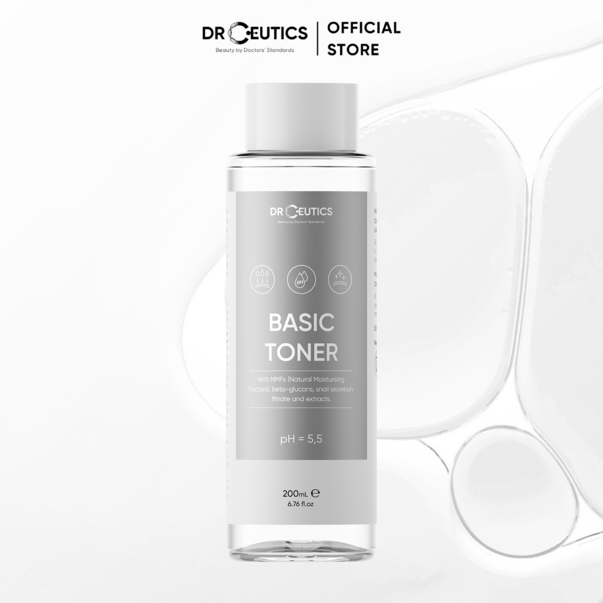 DRCEUTICS Basic Toner Và Standard Toner Cấp Ẩm Cho Da