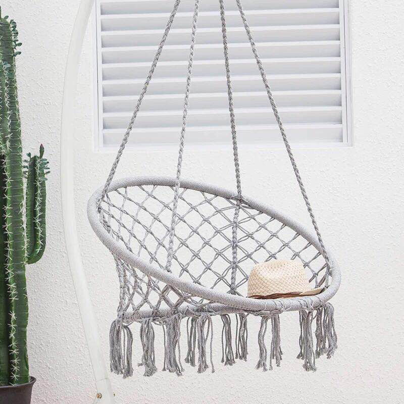 Ghế Võng Phom Tròn Vintage Phong Cách Bohemian Nordic