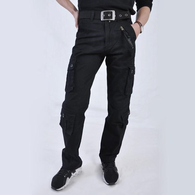 Quần Đùi Ống Rộng Nhiều Túi Họa Tiết Rằn Ri Cá Tính Cho Nam