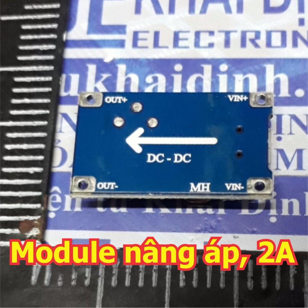 2 cái Module BOOST, nâng áp DC-DC 2577 2A input: 2.0-24V , output: 5-28V KDE0366