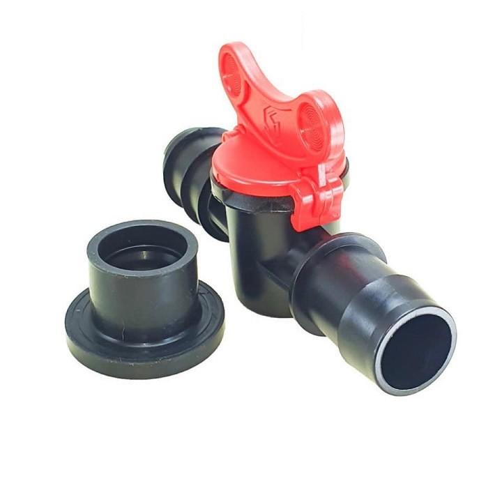 10 Van khóa khởi thủy LDPE 25 kèm gioăng cao su